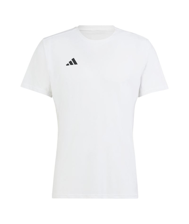 Camiseta de Running adidas Adizero E Hombre Blanco