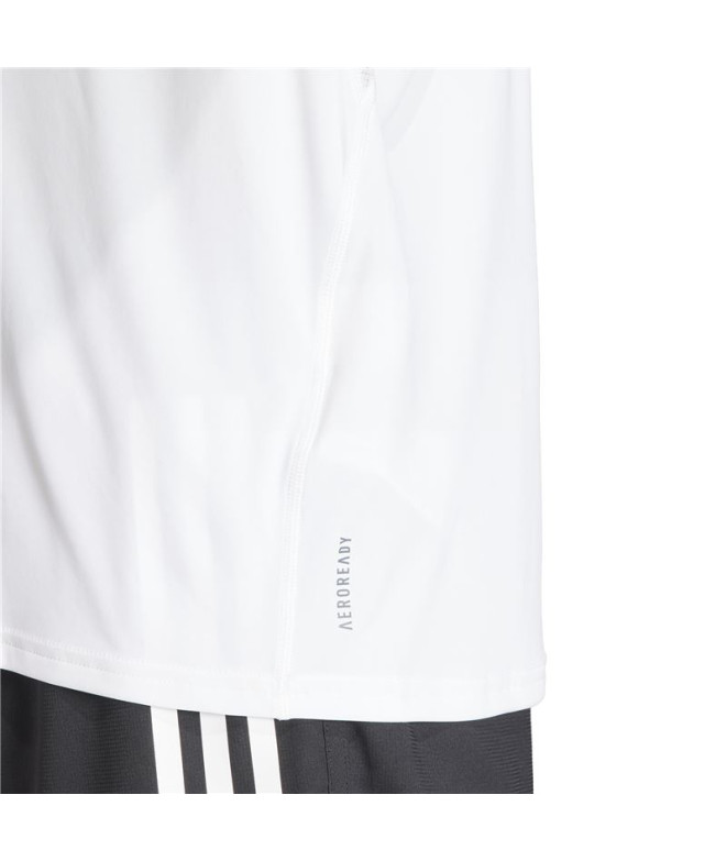Camiseta de Running adidas Adizero E Homem Branco