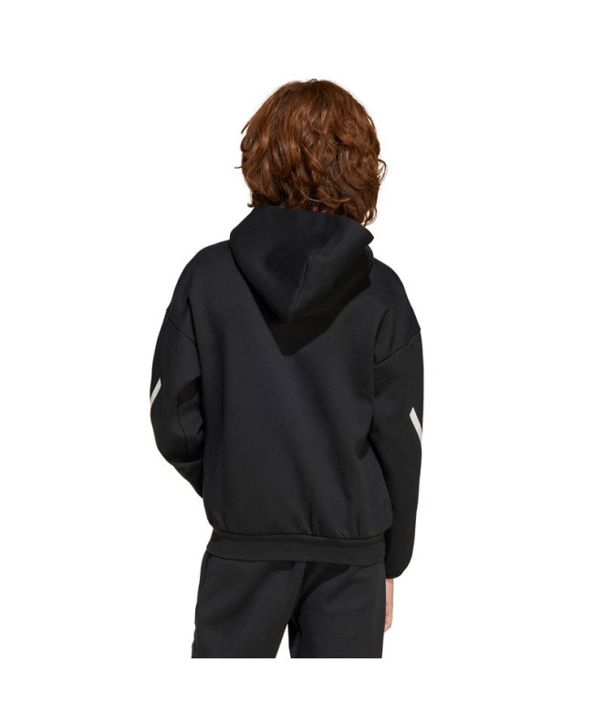 Sweat adidas Z.N.E. Hd Enfant Noir/Blanc
