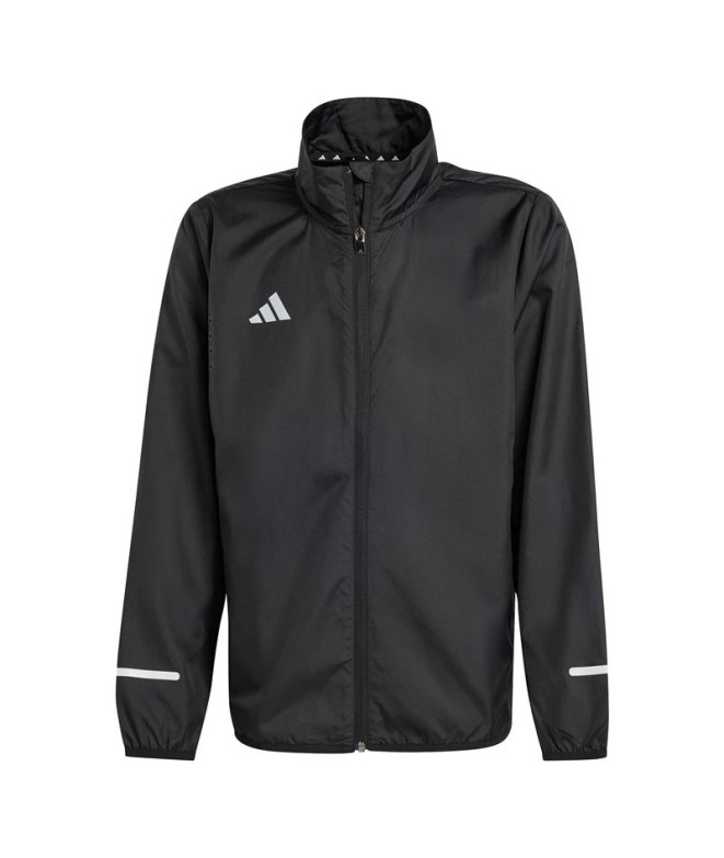 Cazadora de Running adidas Team Wind.Rdy Infantil Negro