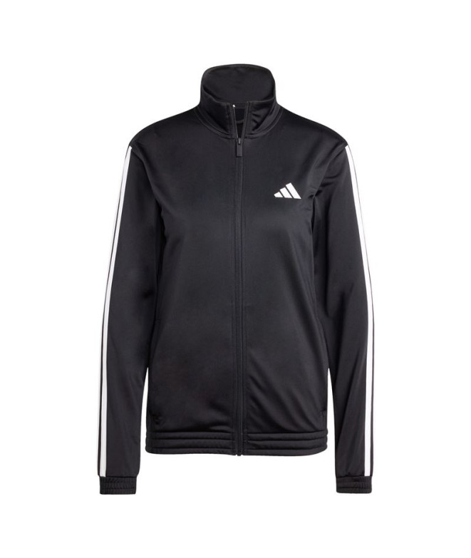Chaqueta adidas 3 Bandas Tt Tric Mujer Negro/Blanco
