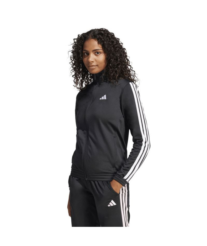 Veste adidas 3 Bandes Tt Tric Femme Noir/Blanc