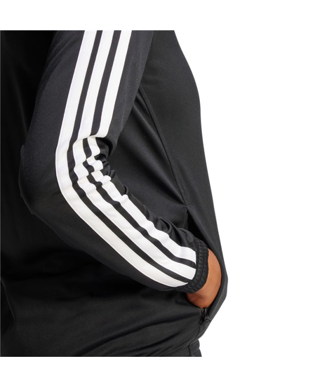 Casaco adidas 3 Bandas Tt Tric Mulher Preto/Branco