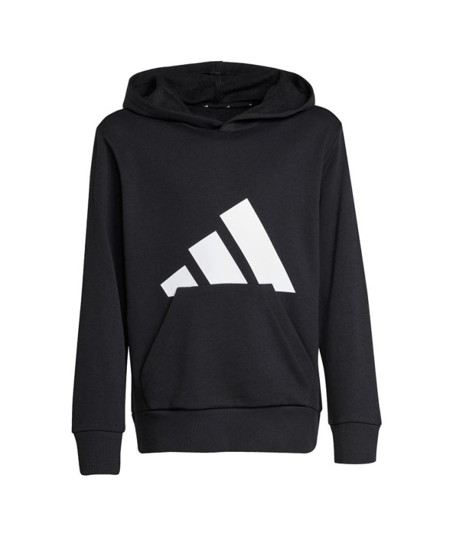Sudadera adidas Bl French Terry Hd 280 Infantil Negro/Blanco