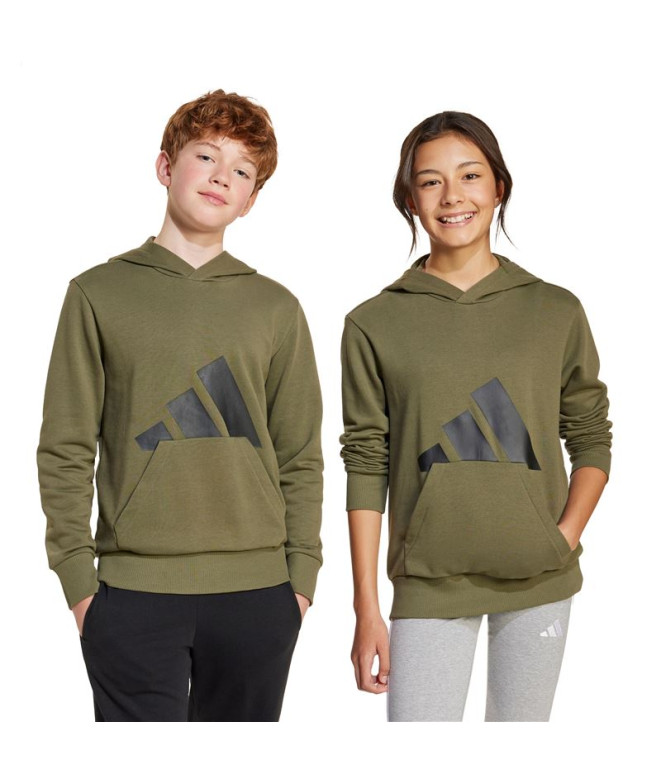 Sweat adidas Bl French Terry Hd 280 Enfant Vert...