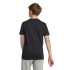 Camiseta adidas Lin 160 Infantil Preto/Branco