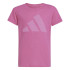 Camiseta adidas Jg Bl Win Niña Rosa