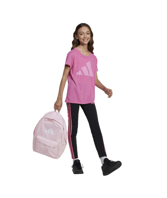 T-shirt adidas Jg Bl Win Fille Rose