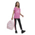 Camiseta adidas Jg Bl Win Niña Rosa