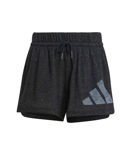 Calça adidas Jg Bl Win Sh Menina Preto/Branco