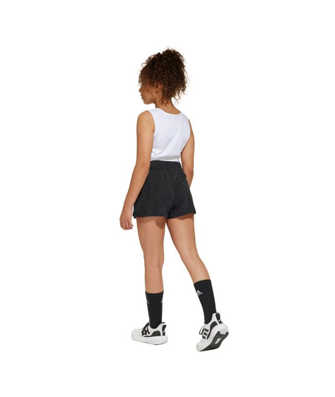Pantalons adidas Jg Bl Win Sh Fille Noir/Blanc