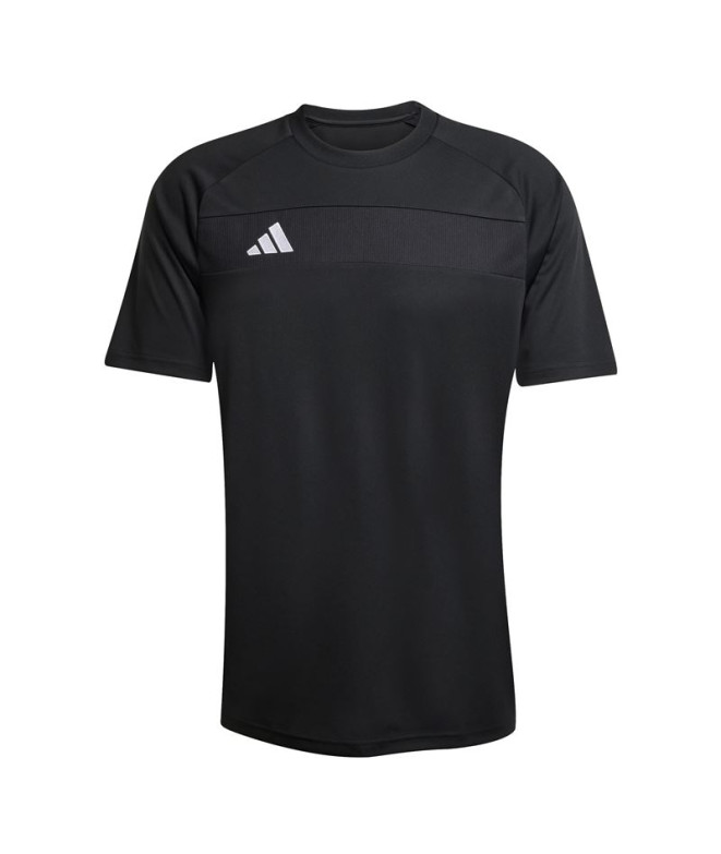 Camiseta de Fútbol adidas Tiro Es Hombre Negro/Blanco