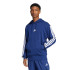 Moletom adidas 3 Bandas French Terry Hd Homem Azul Escuro/Branco