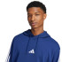 Sweat adidas 3 Bandes French Terry Hd Homme Bleu Foncé/Blanc