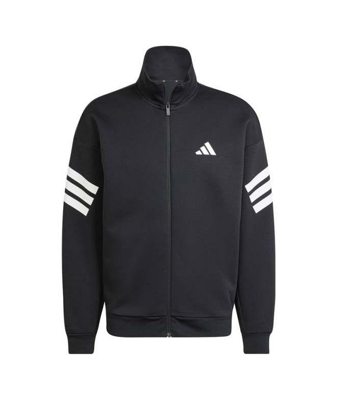 Camiseta adidas Future Icons 3 Bandas Tt Hombre Negro