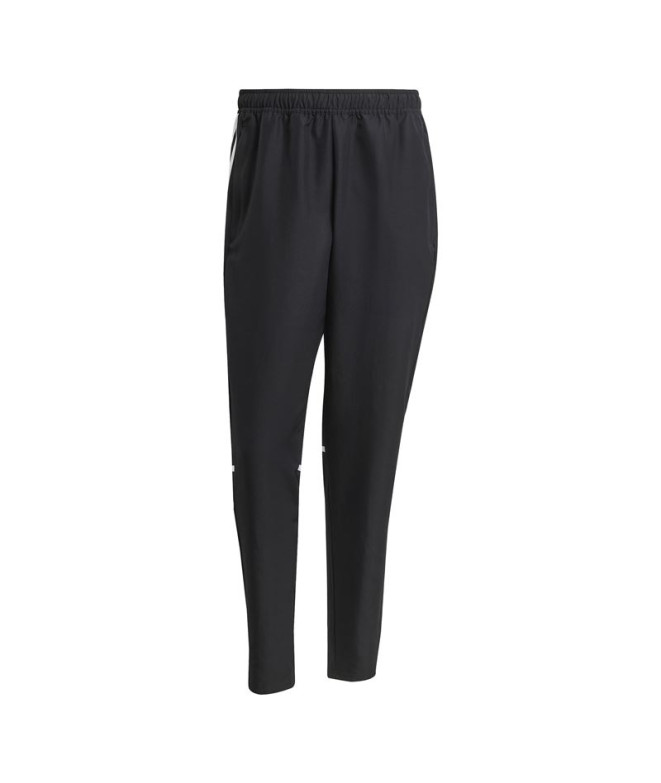 Pantalones de Fútbol adidas Squadra25 Pre Hombre Negro/Blanco