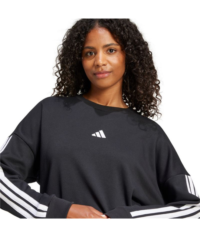 Sudadera adidas 3 Bandas French Terry Swt Mujer...