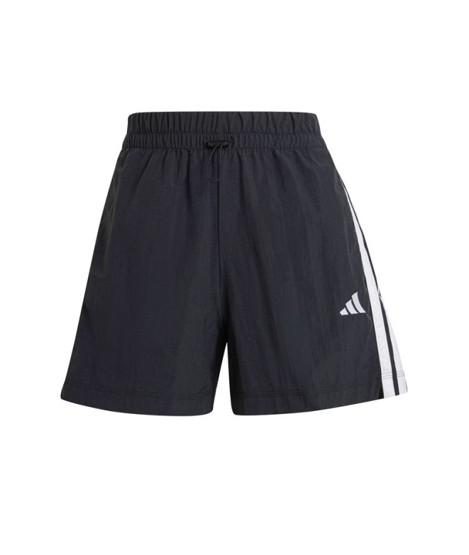 Pantalones adidas 3 Bandas Wv Sho Mujer Negro/Blanco