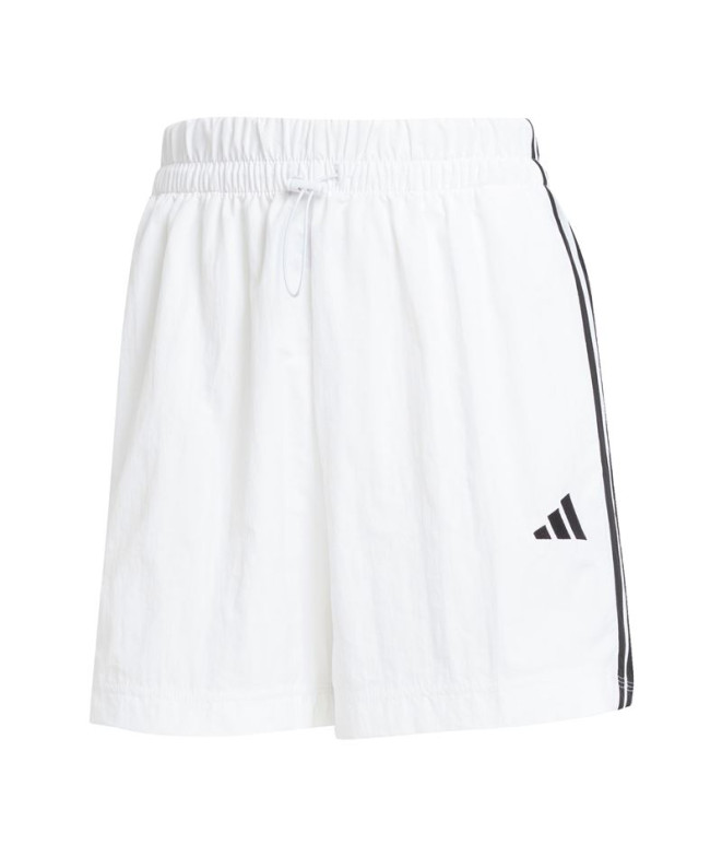 Pantalones adidas 3 Bandas Wv Sho Mujer Blanco/Negro
