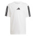 Conjunto adidas Lk 3Bandas T-Set 160 Infantil Branco/Preto