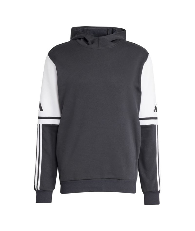 Sudadera de Fútbol adidas Squadra25 Sw Hood Hombre Negro/Blanco