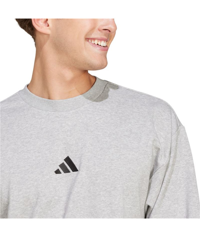 Moletom adidas Feelcozy Homem Cinza/Preto