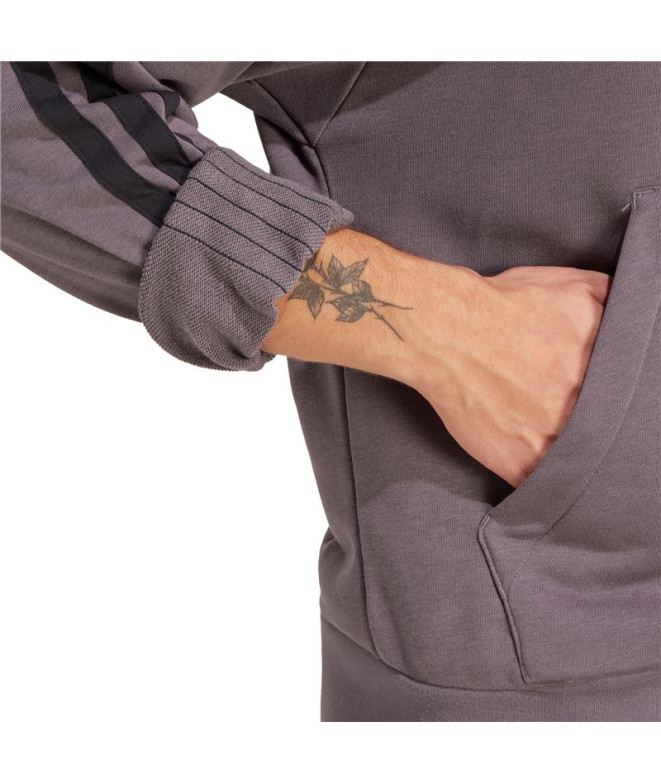 Moletom adidas 3Bandas French Terry Hd Homem...