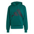 Sudadera adidas Bl French Terry Hd Hombre Verde Oscuro/Negro
