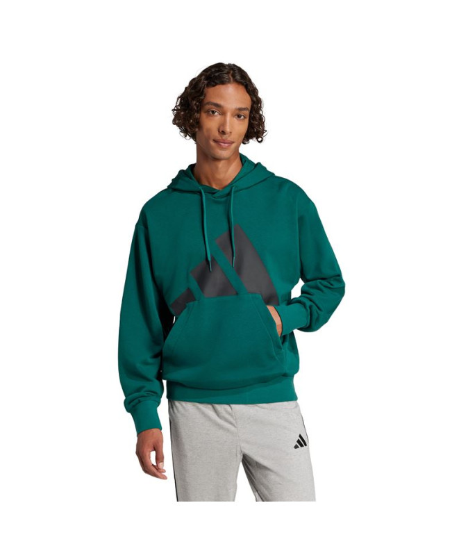 Moletom adidas Bl French Terry Hd Homem Verde...