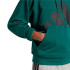 Sudadera adidas Bl French Terry Hd Hombre Verde Oscuro/Negro