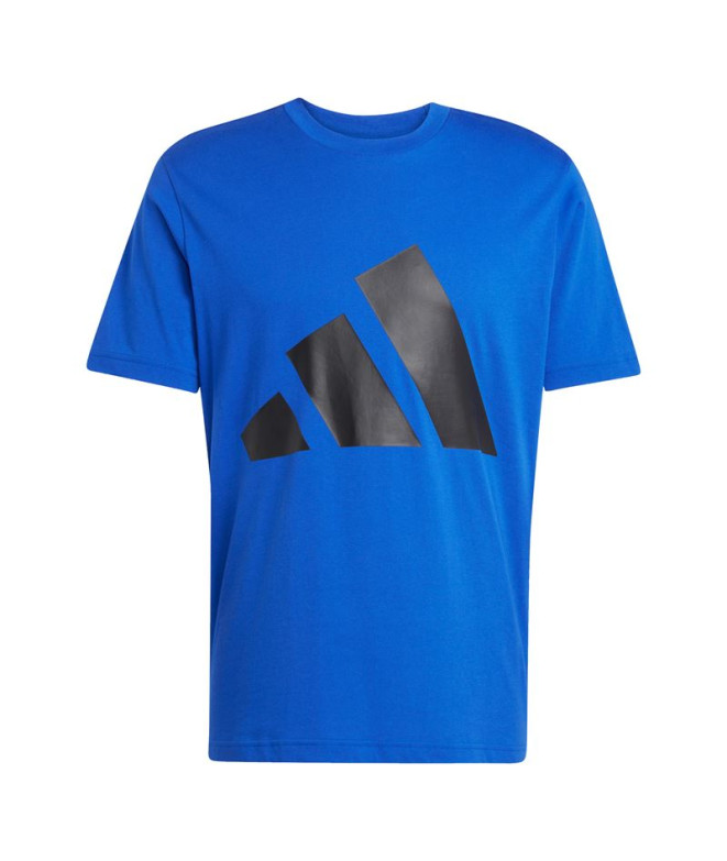 Camiseta adidas Bl Sj Hombre Azul/Negro