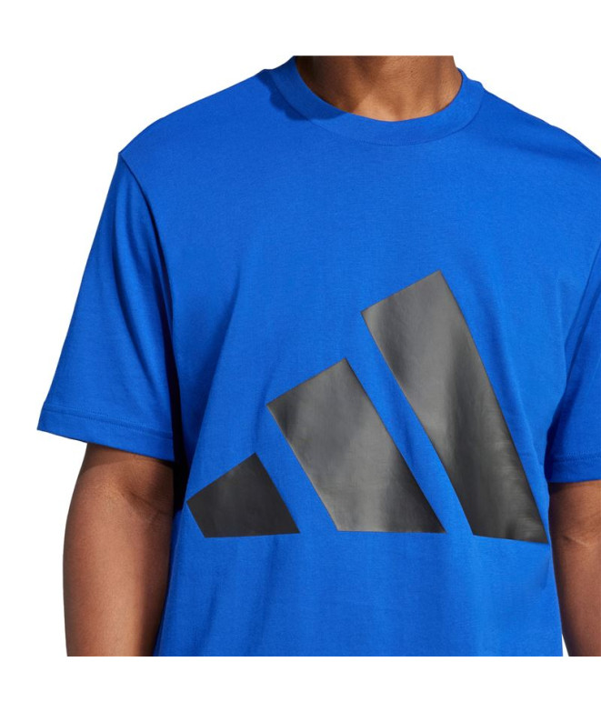 T-shirt adidas Bl Sj Homme Bleu/Noir