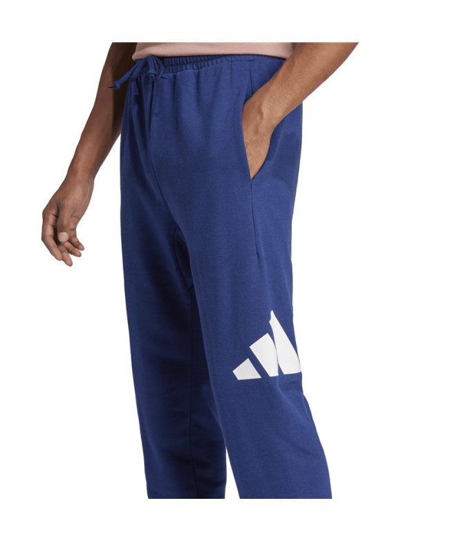 Pantalones adidas Bl French Terry Hombre Azul...