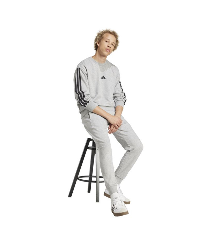 Pantalons adidas Bl French Terry Homme Gris/Noir