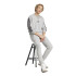 Pantalons adidas Bl French Terry Homme Gris/Noir