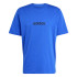 T-shirt adidas Lin Sj Homme Bleu/Noir