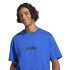 T-shirt adidas Lin Sj Homme Bleu/Noir