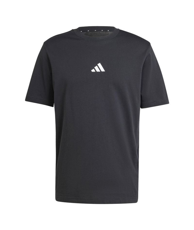 Camiseta adidas Sl Sj Hombre Negro/Blanco
