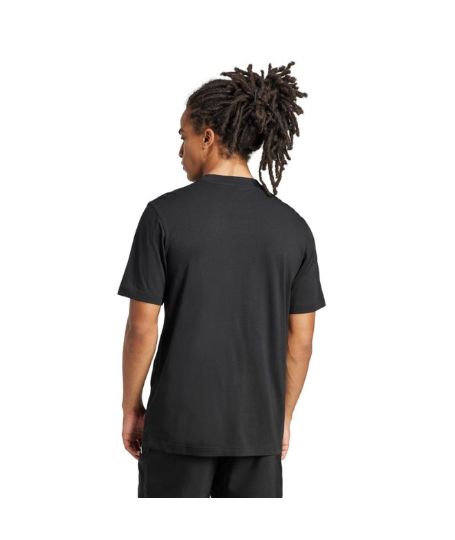 Camiseta adidas Sl Sj Homem Preto/Branco
