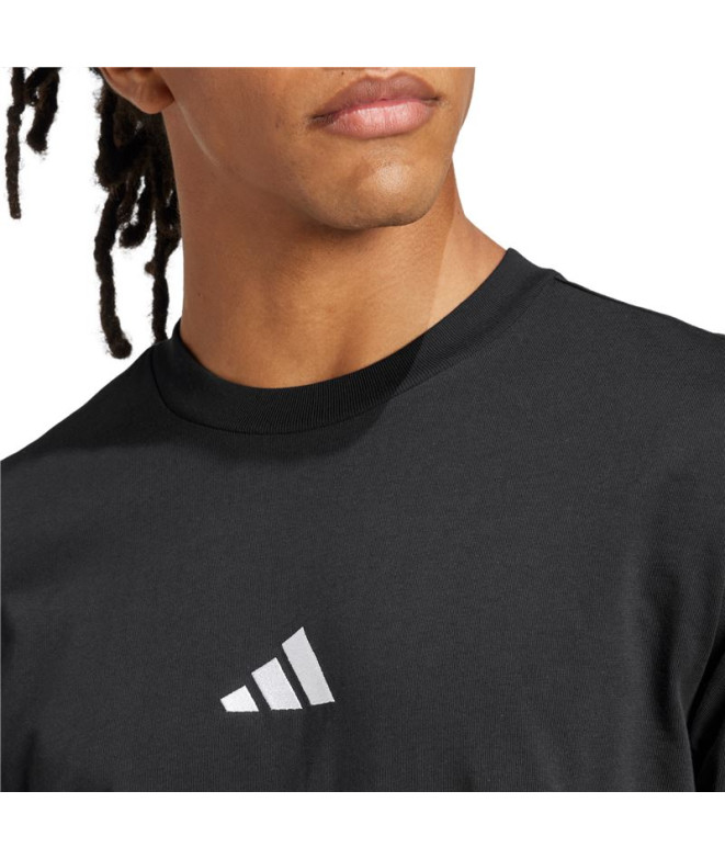 Camiseta adidas Sl Sj Homem Preto/Branco