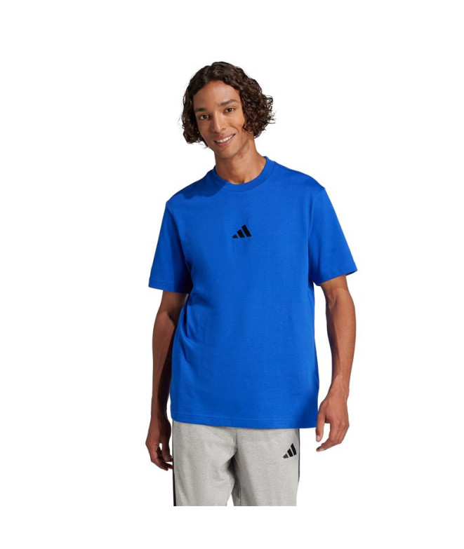 T-shirt adidas Sl Sj Homme Bleu/Noir