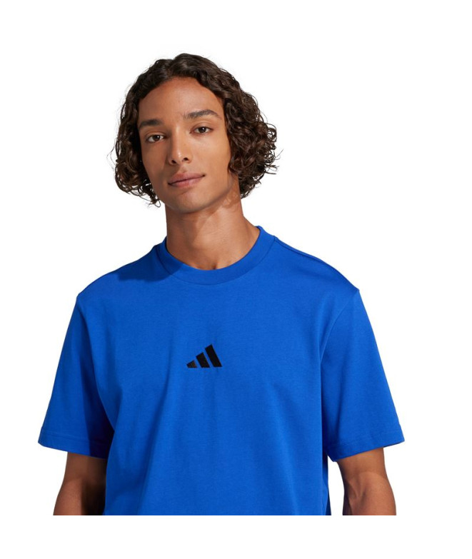 Camiseta adidas Sl Sj Homem Azul/Preto