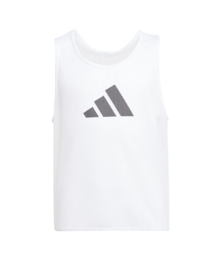 Peto de Fútbol adidas Training Bib24 Infantil Blanco
