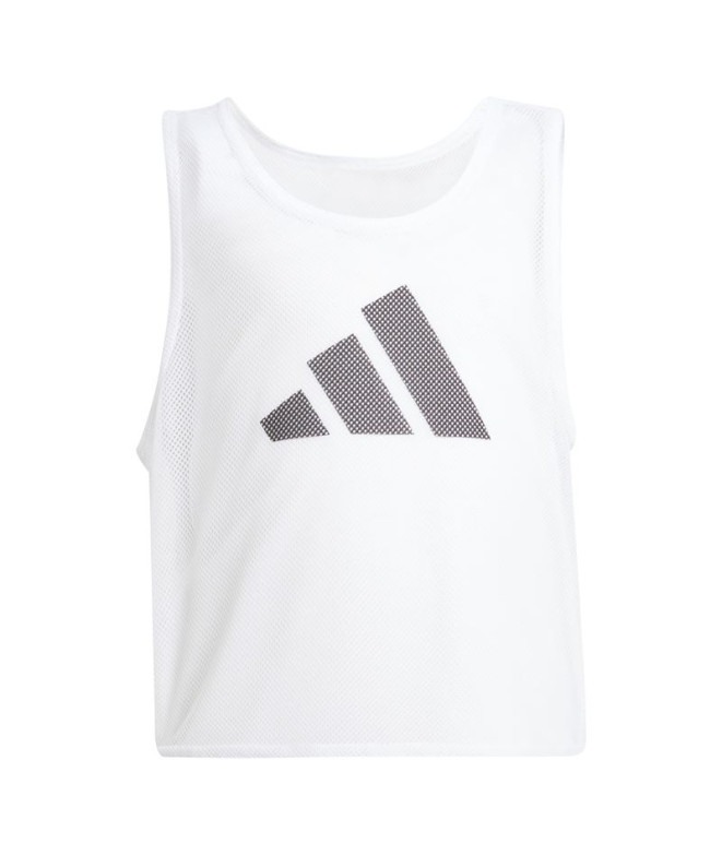 Peto de Fútbol adidas Training Bib24 Mini Infantil Blanco