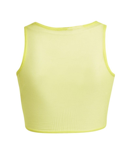 Peto de Futebol adidas Training Bib24 Mini Infantil Amarelo 2