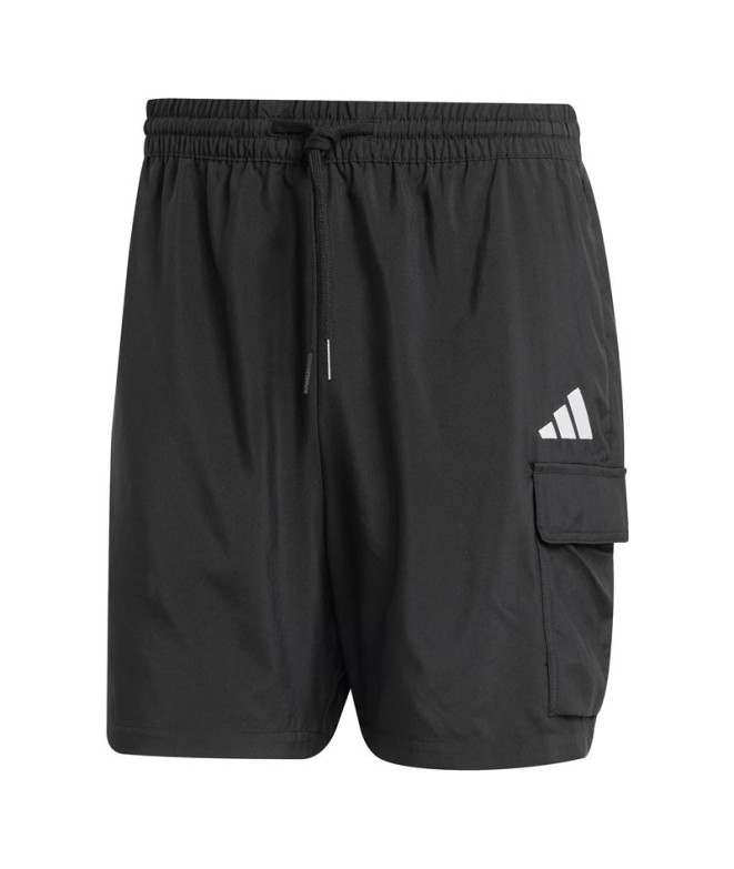 Pantalones adidas Cargo Chelsea Hombre Negro/Blanco