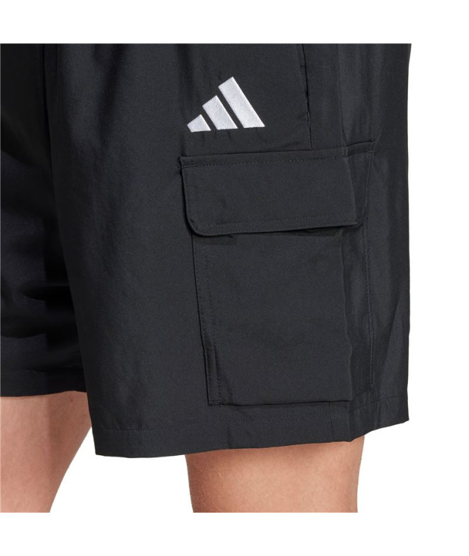 Calça adidas Cargo Chelsea Homem Preto/Branco