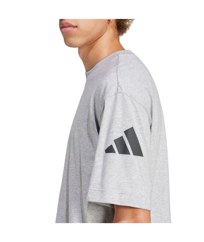T-shirt adidas Sj Homme Gris/Noir