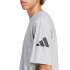Camiseta adidas Sj Homem Cinza/Preto