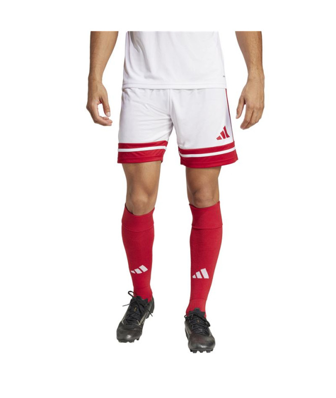 Calça de Futebol adidas Squadra25 Homem Branco